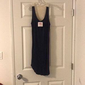 Navy blue dress
